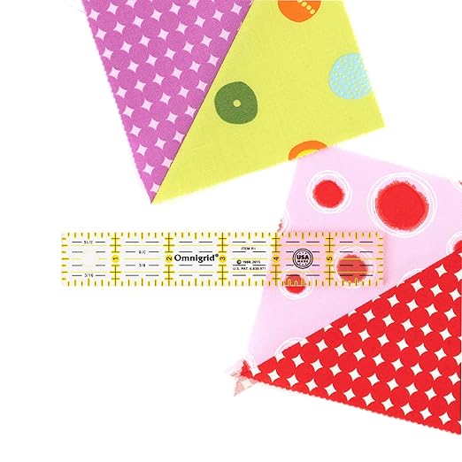 Omnigrid 1 x 6-Inch Ruler, Clear Quilting and Sewing Ruler