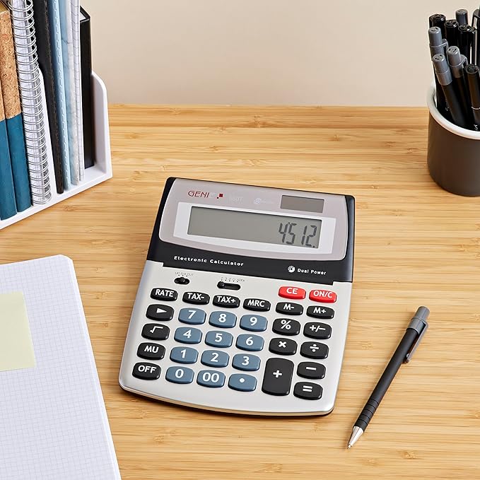 Dieter Gerth Gm 10270 Value Genie 560T 12-Digit Desktop Calculator