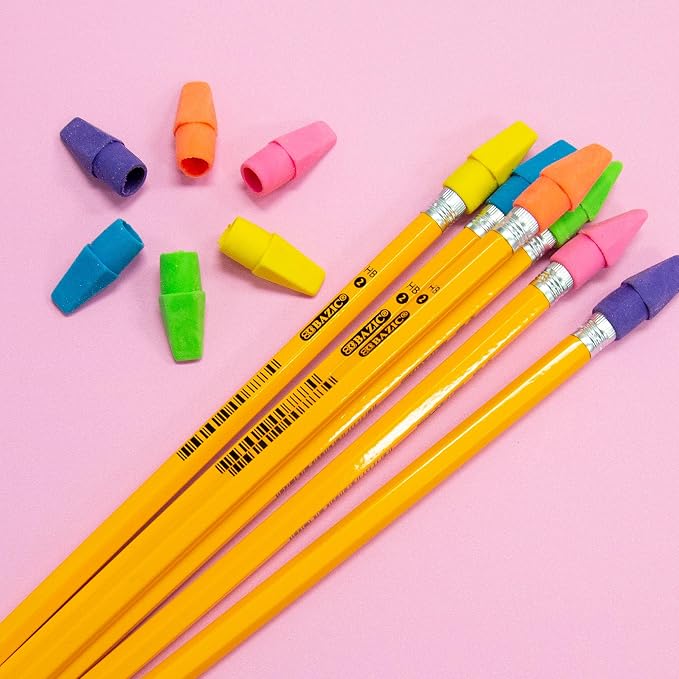 BAZIC Eraser Sets, 18 Per Pack