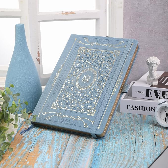 TIEFOSSI B5 Dotted Journal, 160 GSM Dot Grid Notebook for Women Men