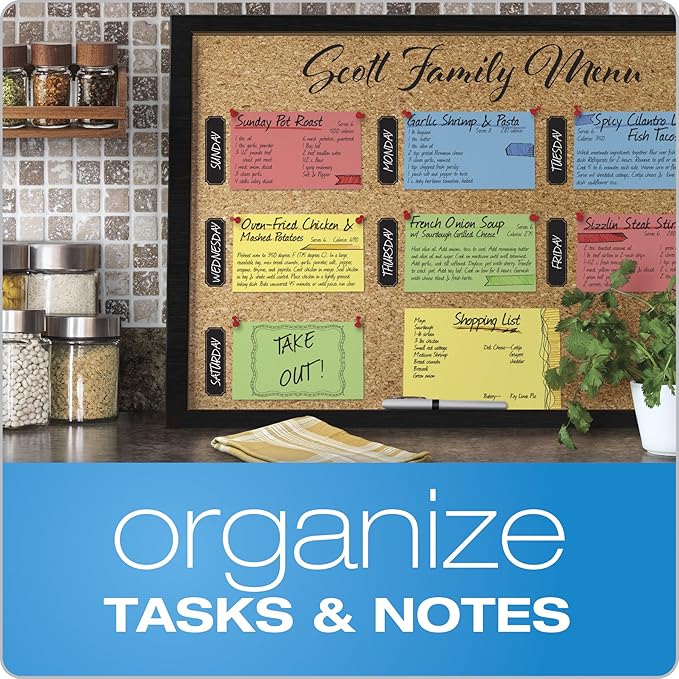 Oxford Blank Color Index Cards, 3" x 5", Cherry, 100 Count (7320 CHE) (Pack of 2)