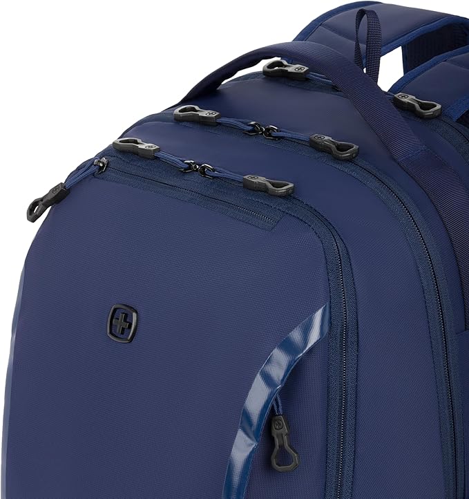 SwissGear Shield Laptop Backpack, Navy, 18.5"x12"x6"