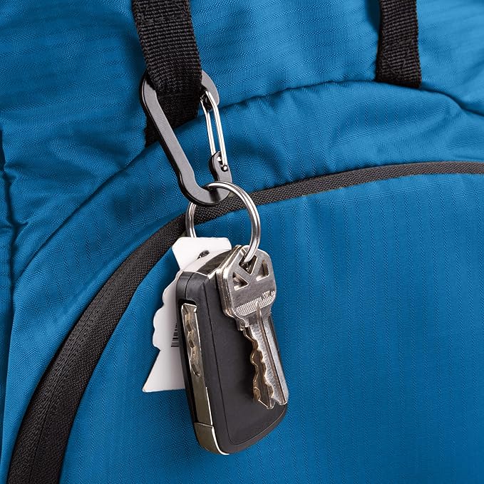 TRIPPED Travel Gear Traveling Backpack- Foldable Collapsible Lightweight Backpack for Travel (Light Blue) 35 liters