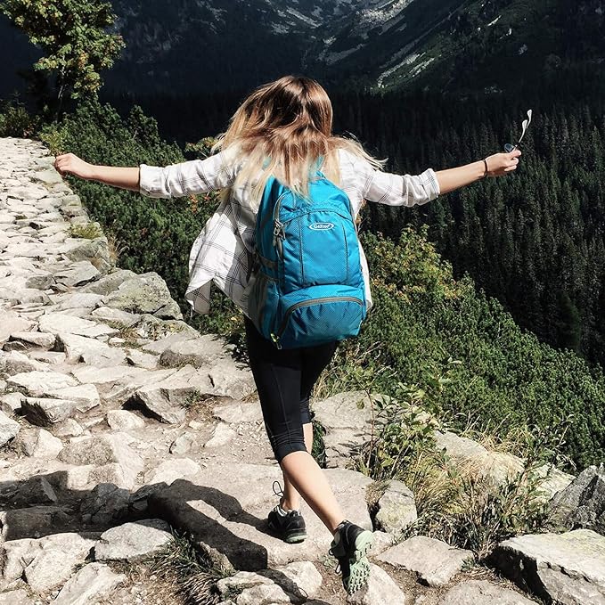 G4Free Lightweight Packable Hiking Backpack, Waterproof Travel Daypack