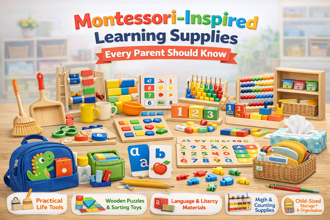Montessori-Inspired Learning Supplies Every Parent Should Know