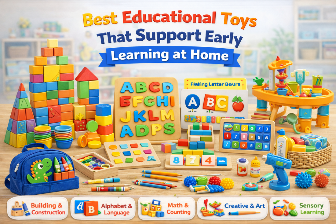 Best Educational Toys That Support Early Learning at Home