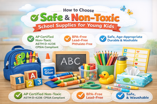 How to Choose Safe & Non-Toxic School Supplies for Young Kids