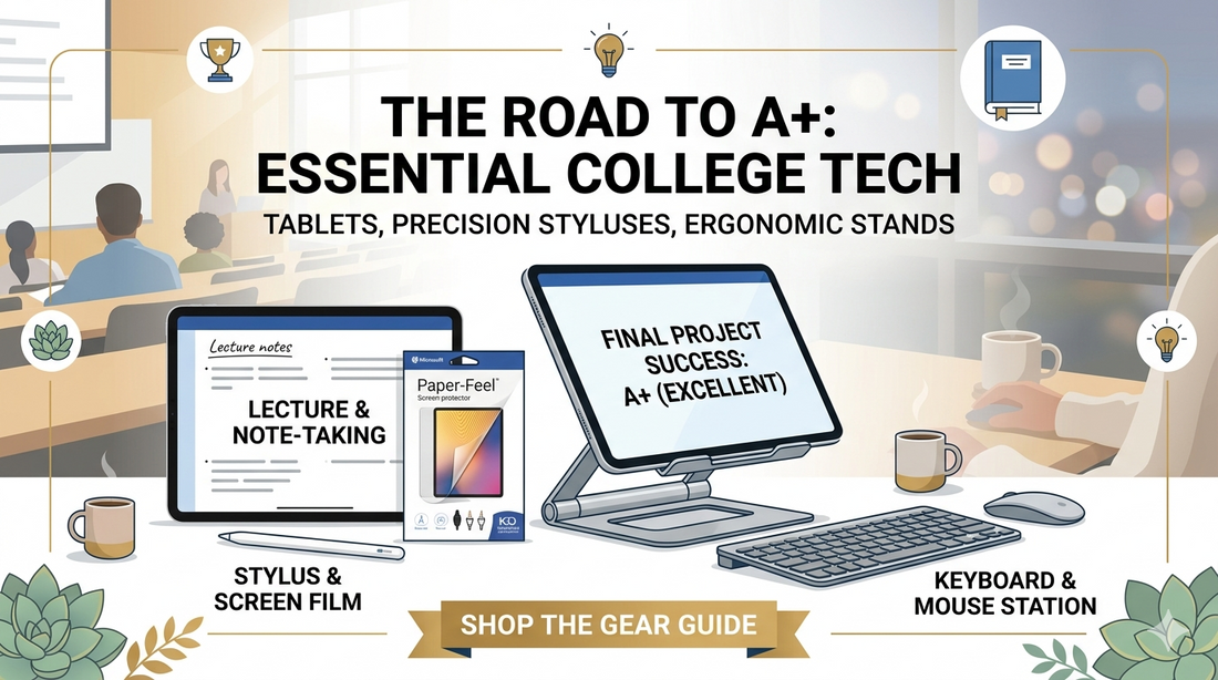 Tech Gear for College: The Best Tablets and Accessories for Lectures
