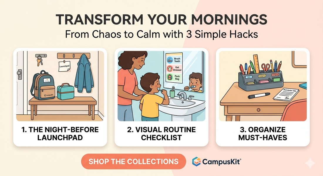Morning Routine Hacks for a Stress-Free School Run