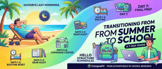 Transitioning from Summer to School: A 7-Day Guide.