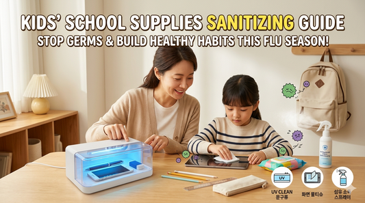 How to Clean and Sanitize School Supplies During Flu Season