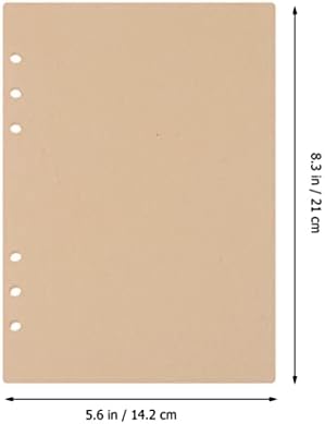 A5 Refills Paper 320 Sheets Loose Leaf Notebook for Writing