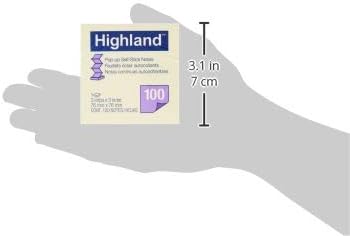 MMM6549PUY - Highland Self-Stick Pop-Up Notes