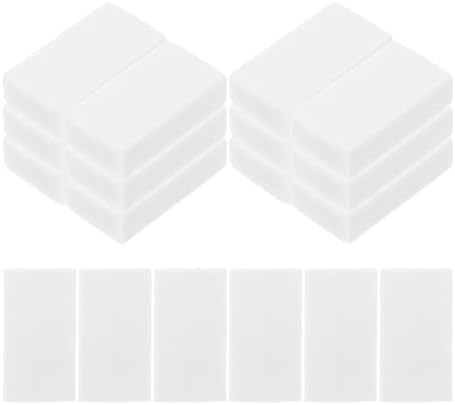 SUPVOX 18pcs White Eraser Pack for Art and Exams, Clean Non-Smudge Drawing Erasers for Sketching, School and Office Use, Suitable for Students and Artists