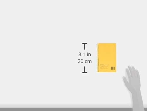 National Single-Subject Wirebound Notebooks, Narrow Rule, Brown Paperboard Cover, (80) 7.75 x 5 Sheets