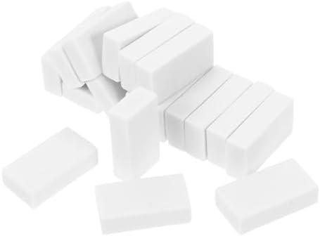 NUOBESTY 18pcs White Art Erasers for Drawing and Exams, Clean Non-Marking Pencil Erasers for Students and Artists, School and Office Supplies for Sketching and Writing