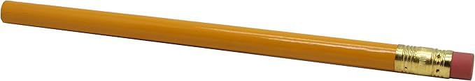 RevMark Jumbo Round Pencil 24-Pack with Black Lead, USA Made. Quality Cedar Wood for Carpenters, Construction Workers, Woodworkers, Framers, DIY, Students, Teachers (Yellow)