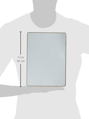 Double-Sided Magnetic Dry-Erase Board Blank/Blank, 12"L x 8.75"W Each, Set of 5. Magnetic Board for Kids/Small White Board/Small White Board Dry Erase/Mini Whiteboard/Magnetic Whiteboard. Item 735207
