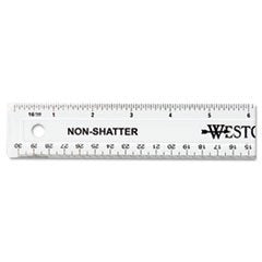(6 Pack Value Bundle) ACM13862 12" Shatterproof Ruler