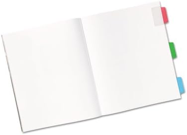 Avery Margin Ultra Tabs, 2.5" x 1", 2-Side Writable, Assorted Colors, 24 Repositionable Page Tabs (74768)