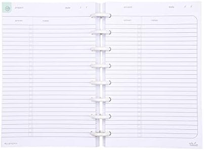 Talia Discbound Notebook Refills (Project Layout, Junior (5.5in x 8.5in))