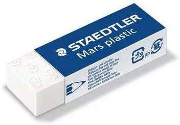 Staedtler Mars Latex-Free Eraser, White, 20/Pk (Package may vary)