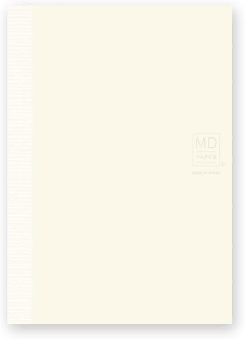 DESIGNPHIL 15287006 Midori Notebook, MD Notebook, Paperback, Unruled, A