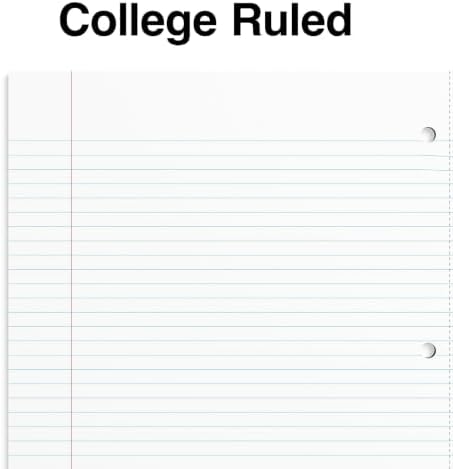 Staples Poly Cover 1-Subject Notebook, 8.5x11 Inch, College Ruled, Pink