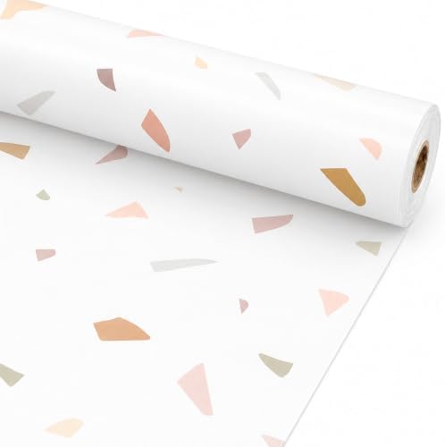 Boho Terrazzo Bulletin Board Roll Non-Woven Fabric Poster 15.7" x40ft