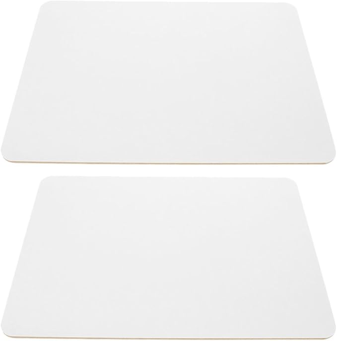 Operitacx 2pcs Portable Dry Erase Lapboards Double-Sided 9x12 Inch Erasable Writing Boards for Students Teachers Classroom Office Use