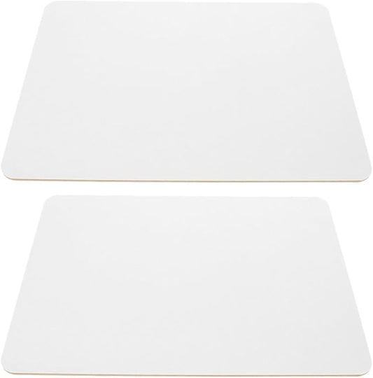 Operitacx 2pcs Portable Dry Erase Lapboards Double-Sided 9x12 Inch Erasable Writing Boards for Students Teachers Classroom Office Use