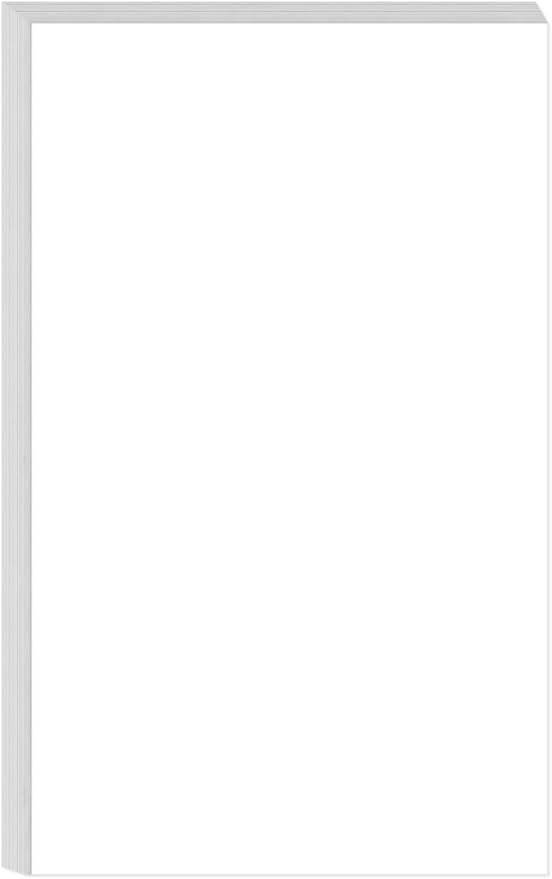 8.5" x 14" Printer Paper - 50 Sheets/100 Pages Blank Paper, 100Gsm Copy Papers, Legal Size Printing in Office/School/Home