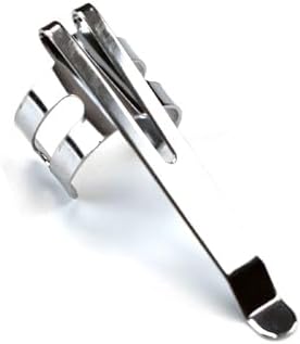 20 Pieces Metal Pen Clips Snap in Pen Clip for Shirt Pocket, Slide On Pencil Holder Clip Hangable Portable Pen Holder for Clipboard, Notebook, School, Office, Home Clever Fashion