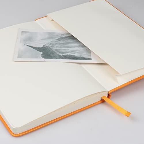 Journal notebook (A5-Lined,Yellow Color),192 Pages, Medium 5.7X8.3 inches - 80 gsm Thick Paper, Hardcover