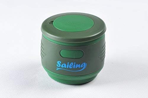 Sailing Collapsible Portable Reusable Silicone 12 fl oz Drinking/Coffee Cup/Mug. 100% food grade silicone. BPA Free (Dark Green)
