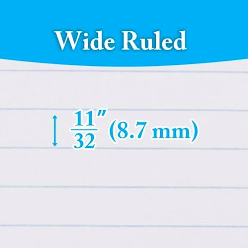 BAZIC PRODUCTS Black Marble Composition Notebook, Wide-Ruled, 6-Pack