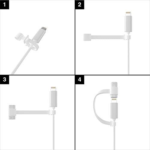 TechMatte Charging Adapter Compatible with Apple Pencil 1st Generation, Female to Female Charger Connector