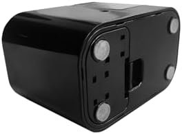 Dual Power Electric Pencil Sharpener Black, Heavy-Duty Helical Blade