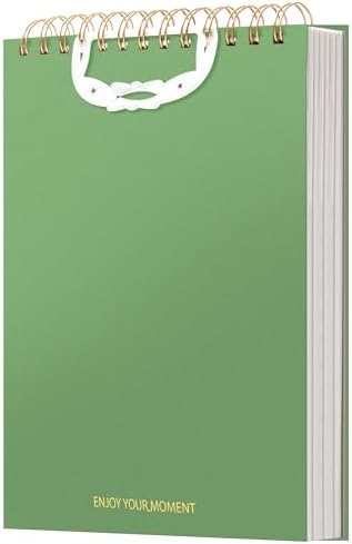 Yoment B5 Top Spiral Notebook,Steno Pads College Ruled Notebook,300 Pages
