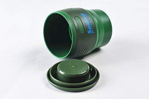 Sailing Collapsible Portable Reusable Silicone 12 fl oz Drinking/Coffee Cup/Mug. 100% food grade silicone. BPA Free (Dark Green)