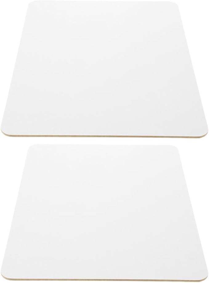 SUPVOX 2pcs Double-Sided Dry Erase Lapboards 9x12 Inches Reusable Whiteboards for Classroom and ’ School Supplies