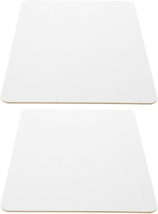 SUPVOX 2pcs Double-Sided Dry Erase Lapboards 9x12 Inches Reusable Whiteboards for Classroom and ’ School Supplies