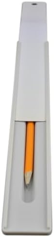 Westcott 17355 12-Inch Ruler Set with Pencil Storage, Innovative Design for Easy Measuring and Organization at School or Office, 2-Piece Set