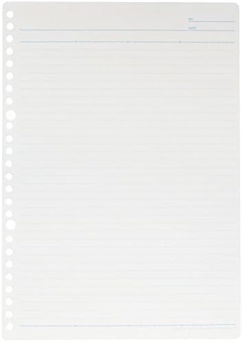 Maruman 26-Hole Loose Leaf Paper, 100 Sheets, B5 6mm Narrow Ruled