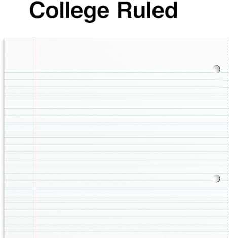 Staples 1-Subject Notebook, 8.5x11 Inch, College Ruled, Green, 3-Pk
