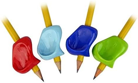 The Pencil Grip Pinch Grip, Ergonomic Writing Aid, Gloss Colored Pencil Grips, 6 Count - TPG-12706