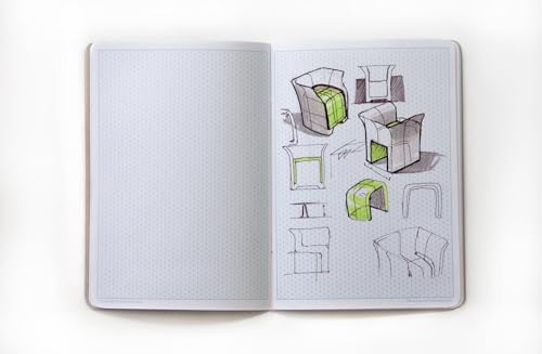 KOALA TOOLS | Mini Graph Paper Notebook (3 Pack) | 5" x 7", 60 pp. - Quad, Grid, Graphing Field Notebook Set - For Scientific and Math Use