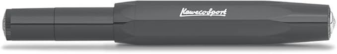 Kaweco Skyline Sport Fountain Pen - Grey - Broad Point