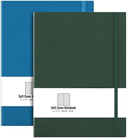 AHGXG Lined Journal Notebook, 408 Numbered Pages, A5 Size (5.7'' x 8.3'')