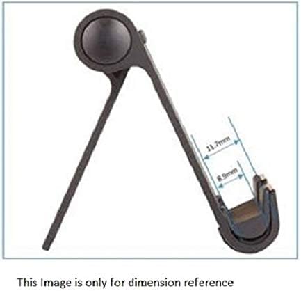 Amazon Basics Multi-Angle Portable Foldable Stand for iPad Tablet, E-reader and Phone, Sturdy Hands-Free Viewing, Black